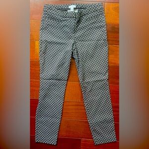 Women’s Carolina Belle Pants, Size 8, Beautifully Patterned in Blue